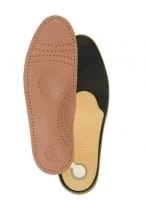 Стельки ортопедические мужские, женские на полужесткой основе кожа СТ-105 "Тривес" Стельки ортопедические мужские, женские на полужесткой основе кожа СТ-105 "Тривес"